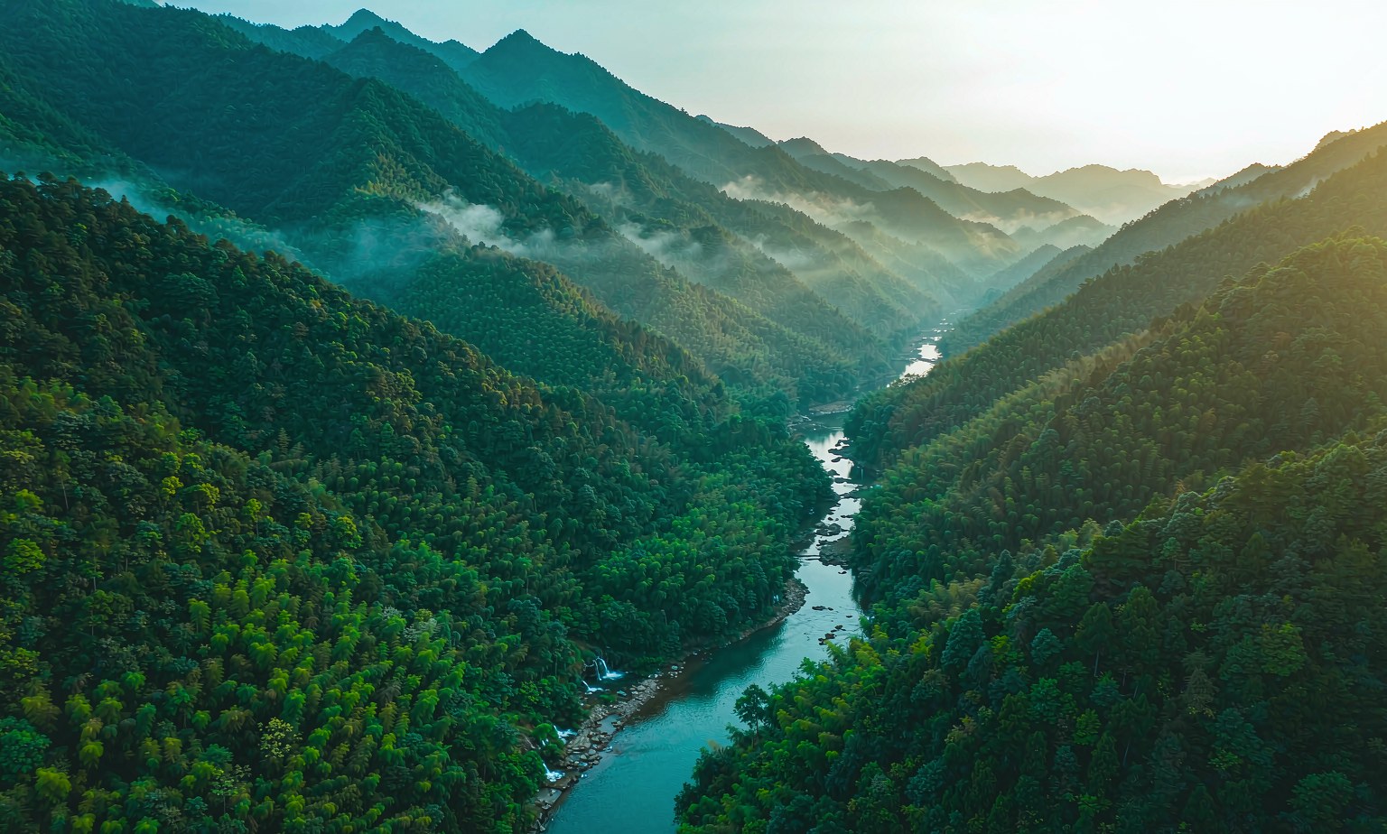 水源地航拍