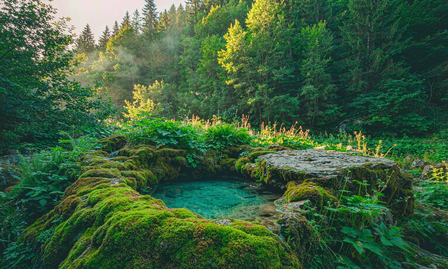 马鞍山天然水源地